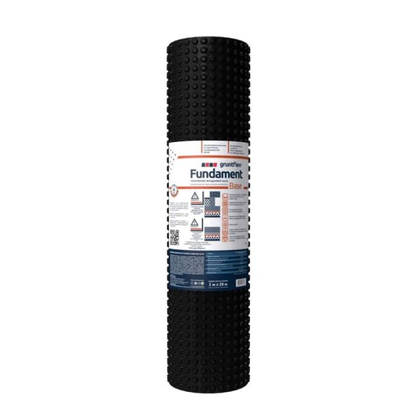 Профилированная мембрана gruntflex base фундамент, 500